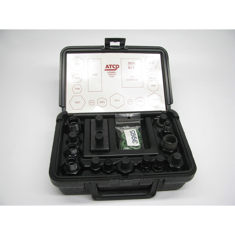 Atco 3950 HVAC Flush Adapter Kit  For GM Cars & Trucks