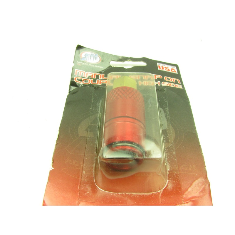 ATD ATD-3598 Manual Snap-On Coupler - High Side - Red