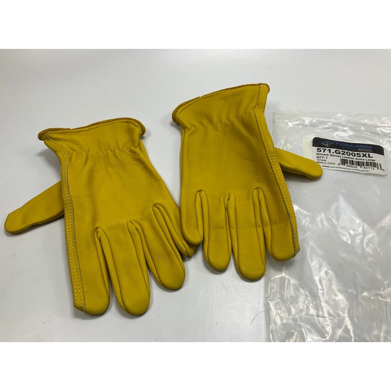 Automann 571.G2005XL Truck Drivers Gloves, Leather, Extra Large