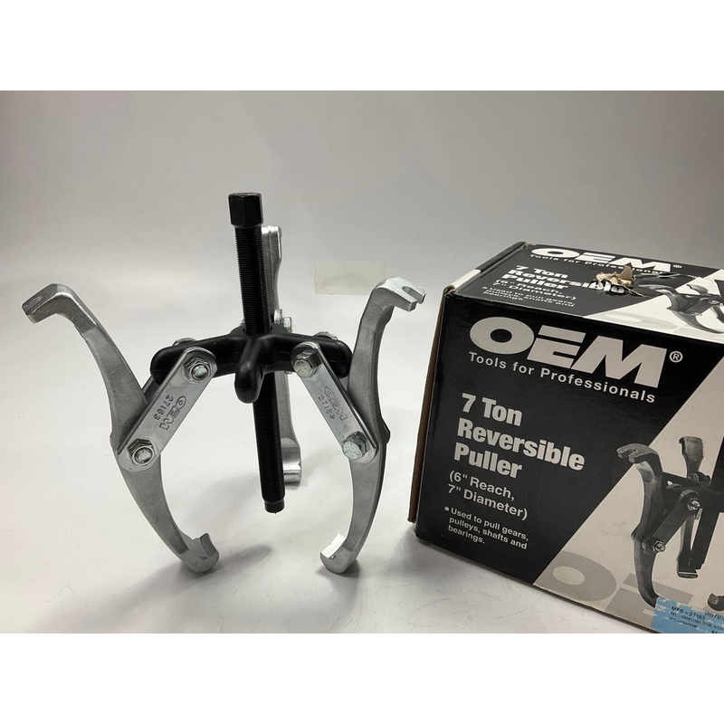 USED #8 - OEM Tools 27183 Reversible Puller, 2 & 3 Jaw, 7-Ton, 7'' Spread