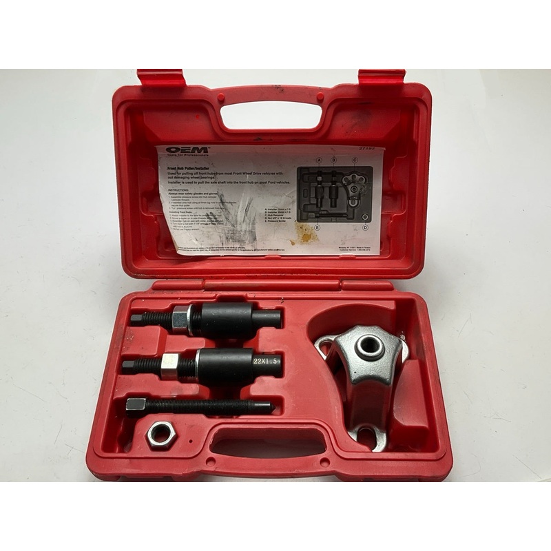 USED #8 OEM Tools 27192 Front Hub Puller Installer Front Wheel Drive Axle Shaft