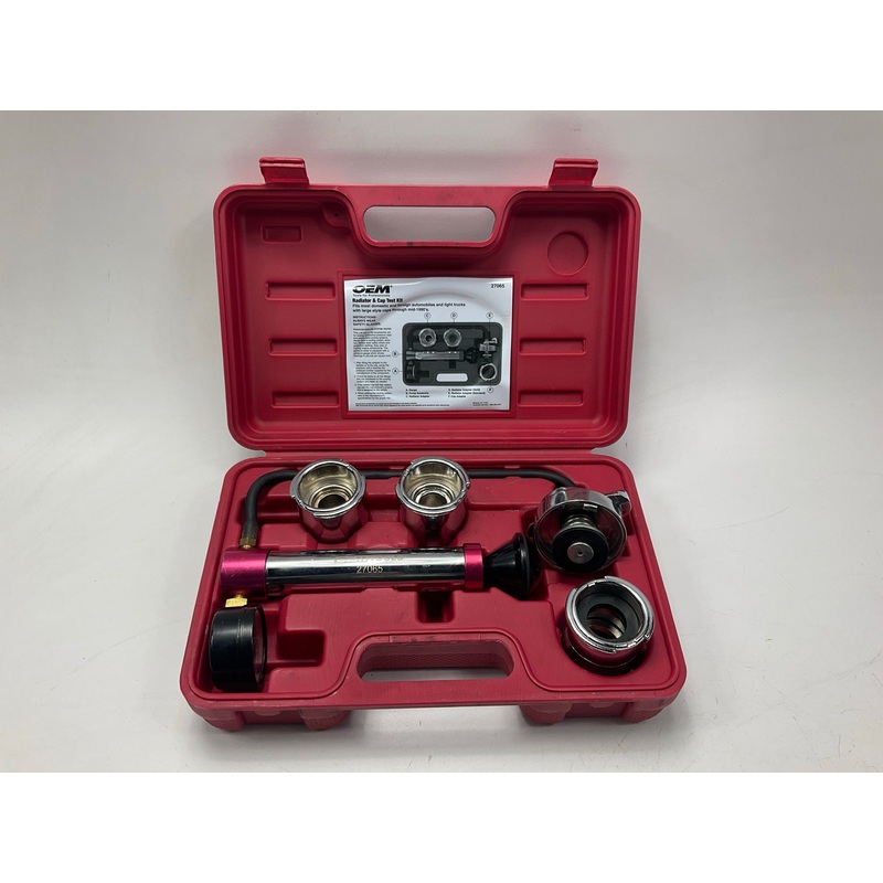 USED #25 - OEM TOOLS 27065 Radiator And Cap Tool Test Kit