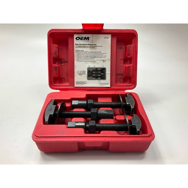 USED #25 OEM Tools 27129 Rear Axle Bearing Remover Tool Set