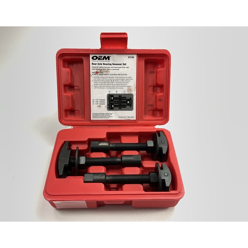 USED #26 OEM Tools 27129 Rear Axle Bearing Remover Tool Set