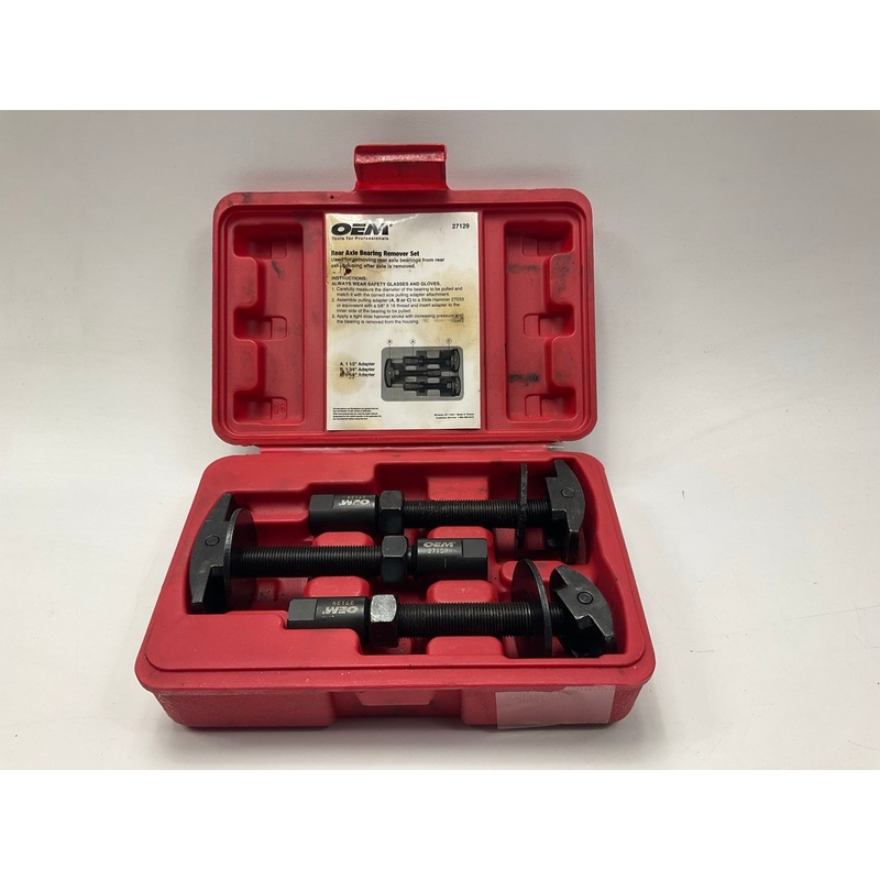 USED #27 OEM Tools 27129 Rear Axle Bearing Remover Tool Set