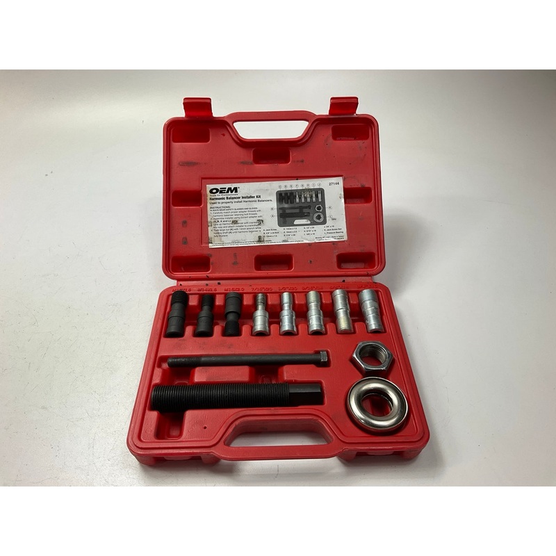 USED #29 OEM Tools 27144 Engine Harmonic Balancer Installer Tool Set