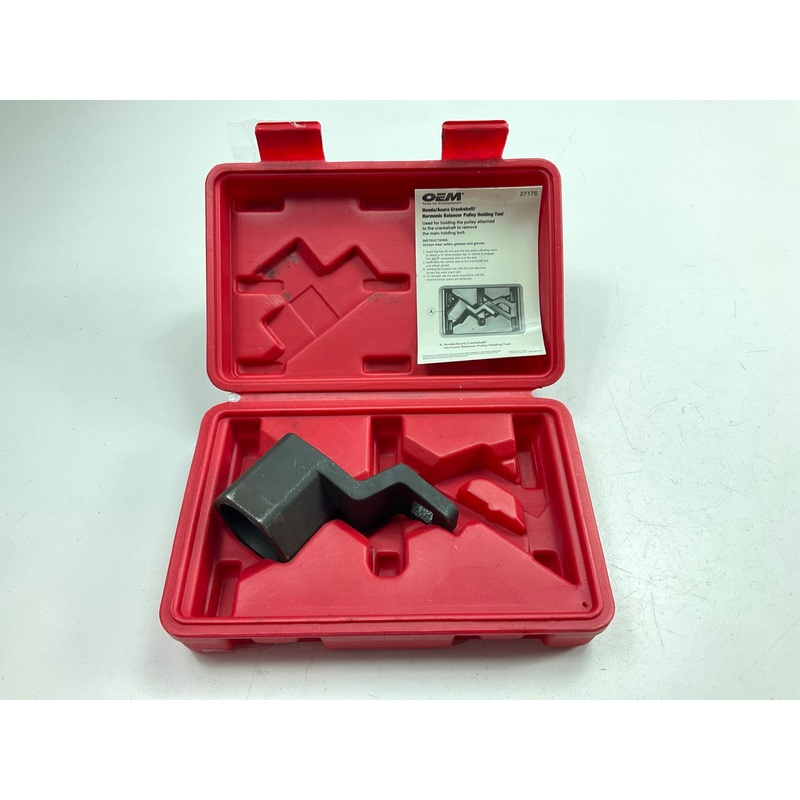 USED #29 - OEM Tools 27176 Crankshaft Damper Holding Tool For Honda / Acura