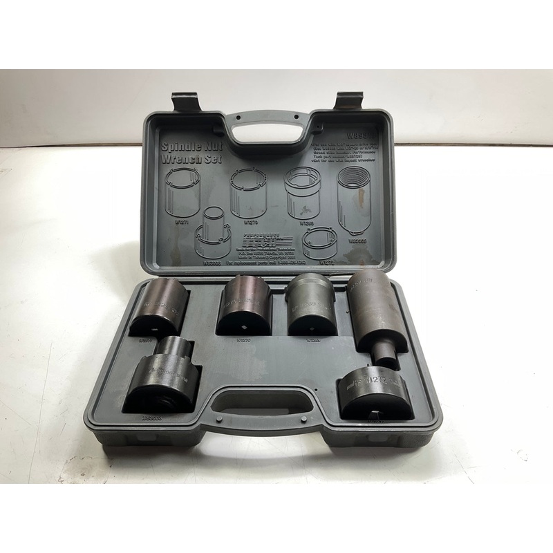 USED #3 - Performance Tool W89319 6-Piece 4X4 4WD Spindle Nut Socket Wrench Set