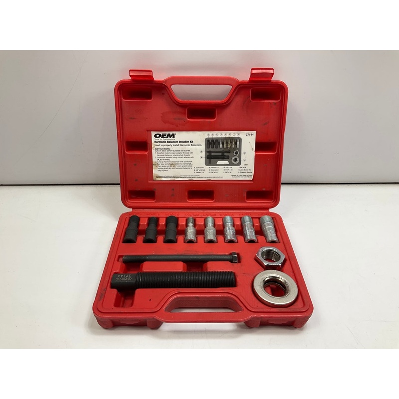 USED #31 OEM Tools 27144 Engine Harmonic Balancer Installer Tool Set