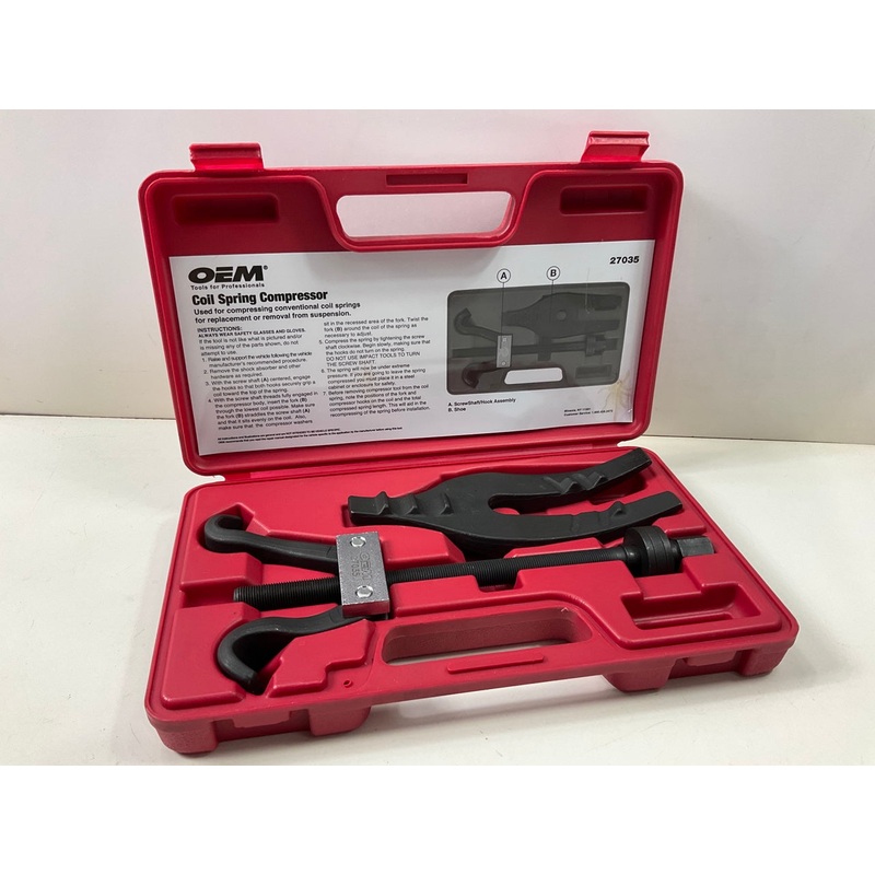 USED #32 - OEM TOOLS 27035 Coil Spring Compressor Tool
