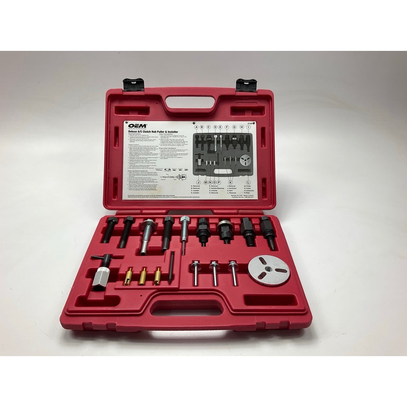 USED #32 - OEM TOOLS 27150 A/C Compressor Clutch Hub Removal Install Tool Set