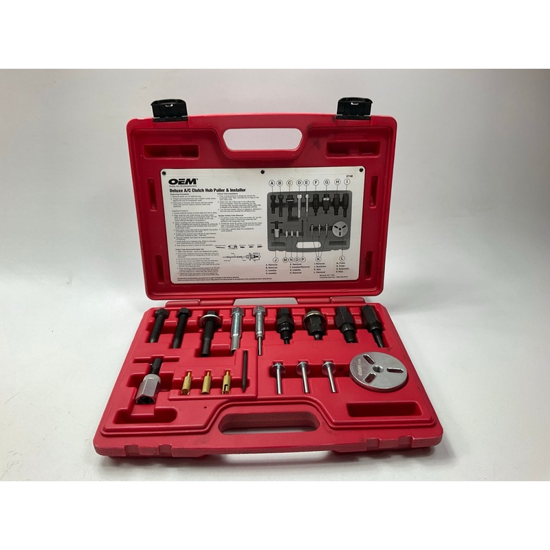 USED #34 - OEM TOOLS 27150 A/C Compressor Clutch Hub Removal Install Tool Set