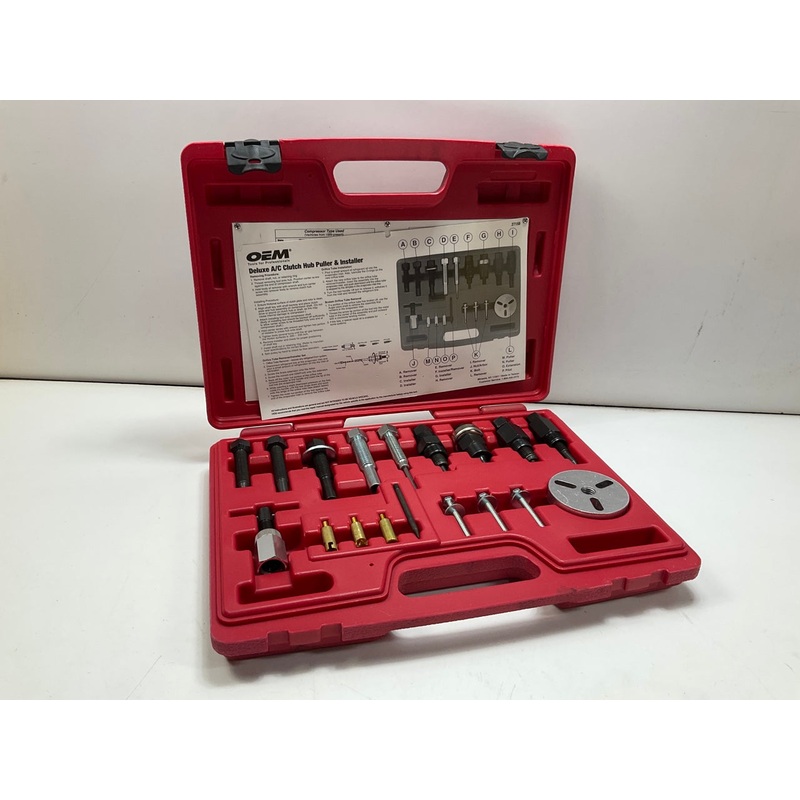 USED #36 OEM TOOLS 27150 A/C Compressor Clutch Hub Removal Install Tool Set Kit