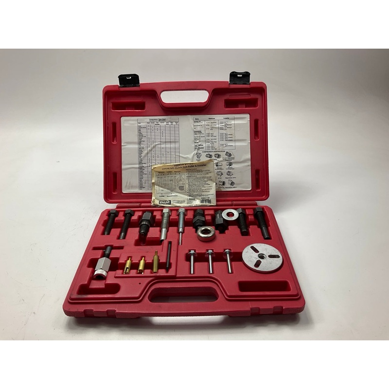 USED #37 OEM TOOLS 27150 A/C Compressor Clutch Hub Removal Install Tool Set Kit