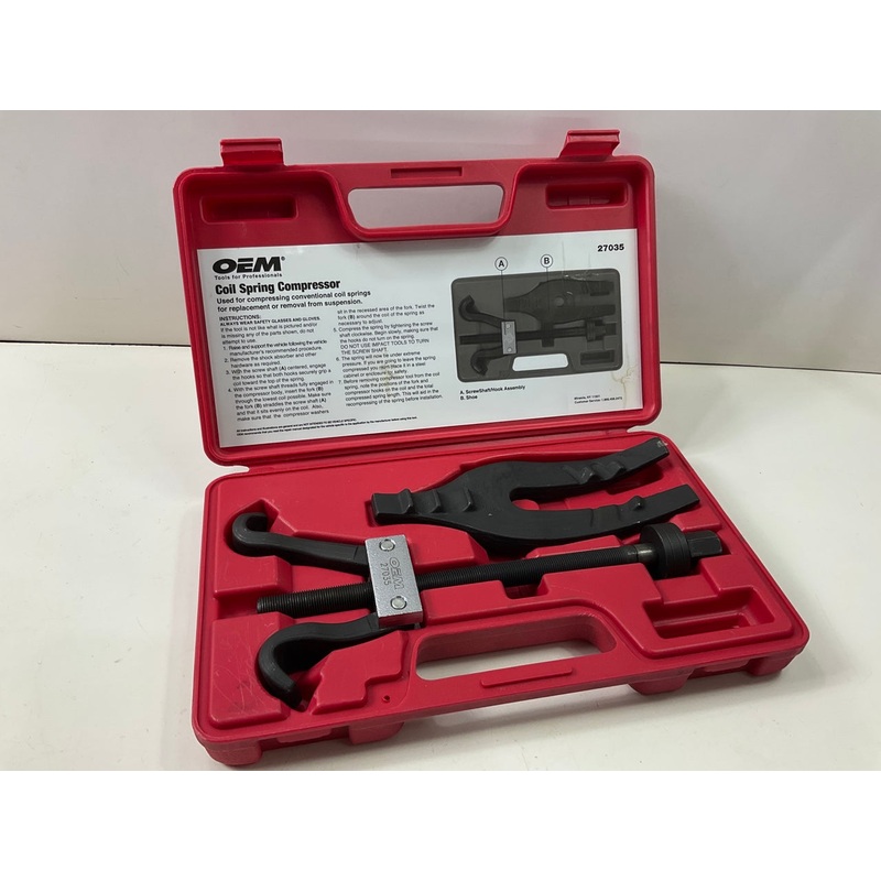 USED #38 - OEM TOOLS 27035 Coil Spring Compressor Tool