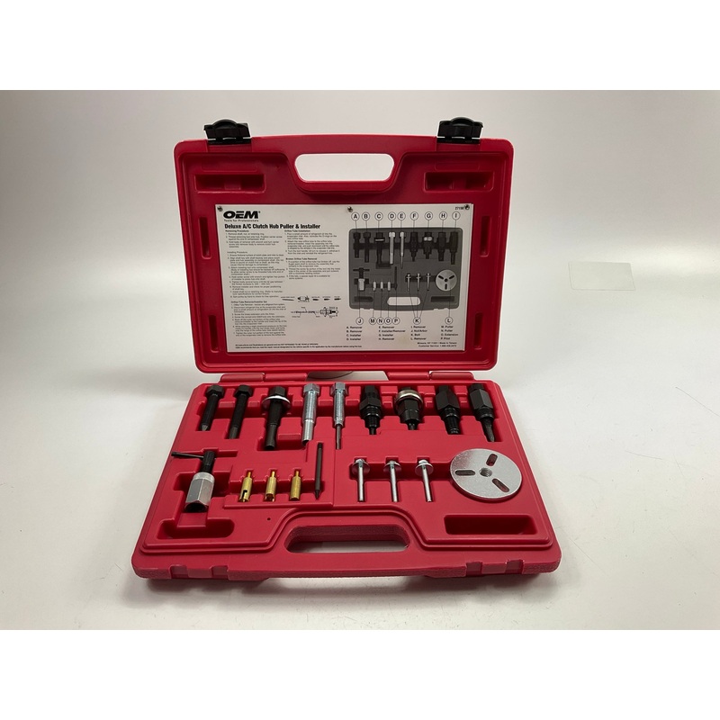 USED #39 - OEM TOOLS 27150 A/C Compressor Clutch Hub Removal Install Tool Set