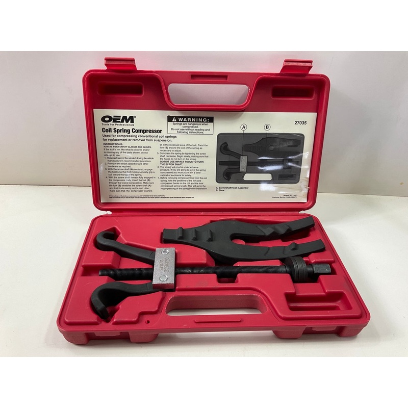 USED #41 - OEM TOOLS 27035 Coil Spring Compressor Tool