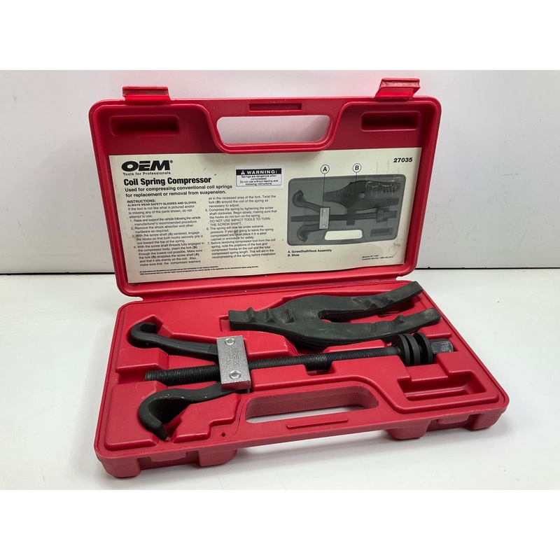 USED #42 - OEM TOOLS 27035 Coil Spring Compressor Tool