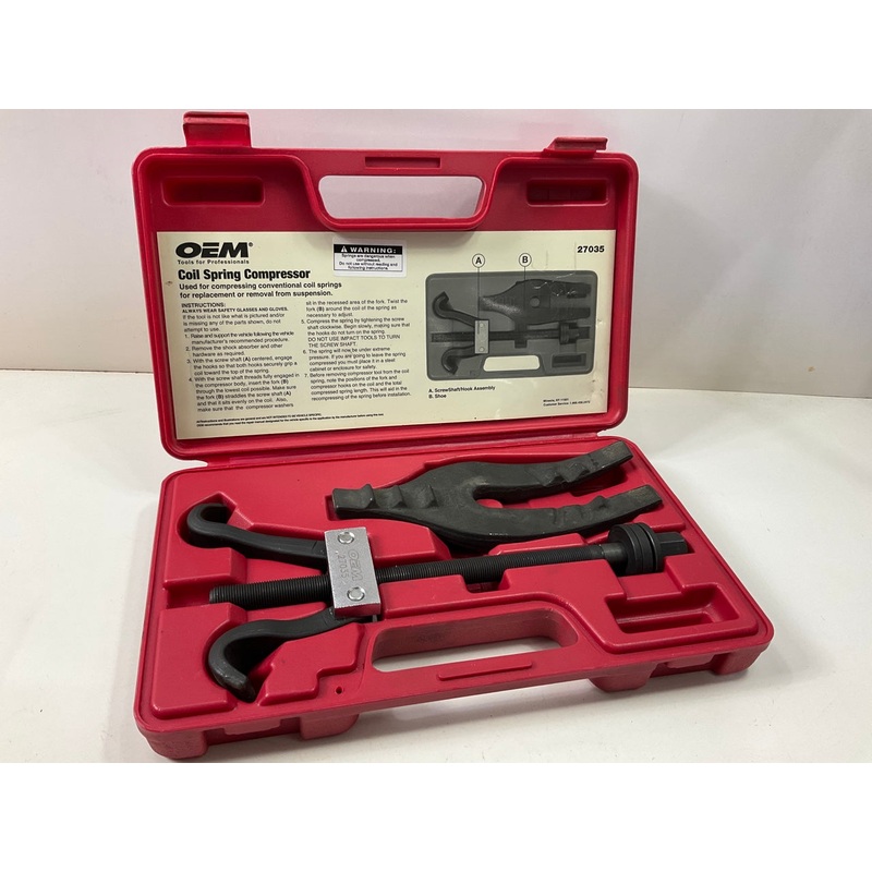 USED #44 - OEM TOOLS 27035 Coil Spring Compressor Tool