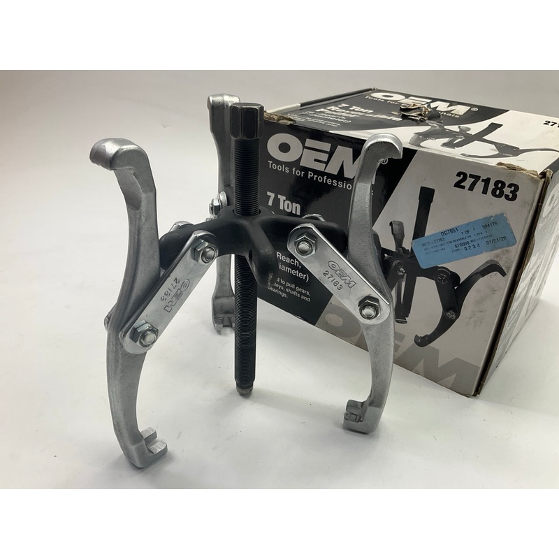 USED #5 - OEM Tools 27183 Reversible Puller, 2 & 3 Jaw, 7-Ton, 7'' Spread