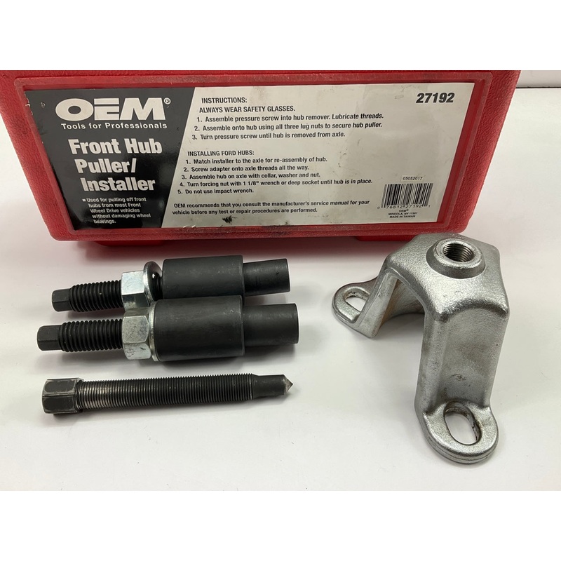 USED #6 OEM Tools 27192 Front Hub Puller Installer Front Wheel Drive Axle Shaft