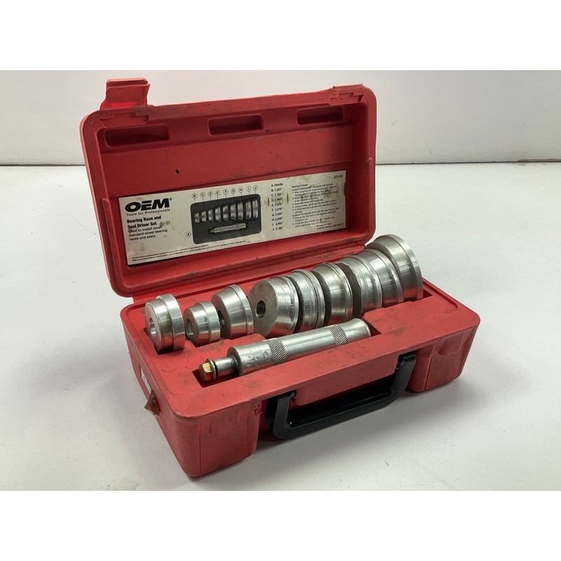 USED #7 - OEM Tools 27119 Bearing And Race Installer Tool Set, Seal Driver Set