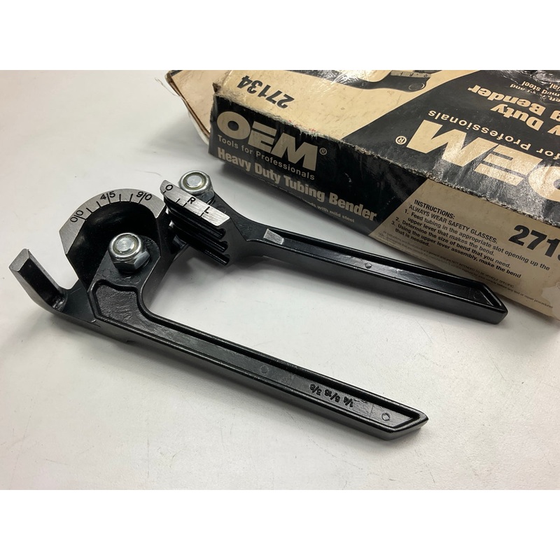 USED #7 OEM Tools 27134 Heavy Duty Tubing Bender 1/4'' 5/16'' 3/8'' Fuel Brake Line