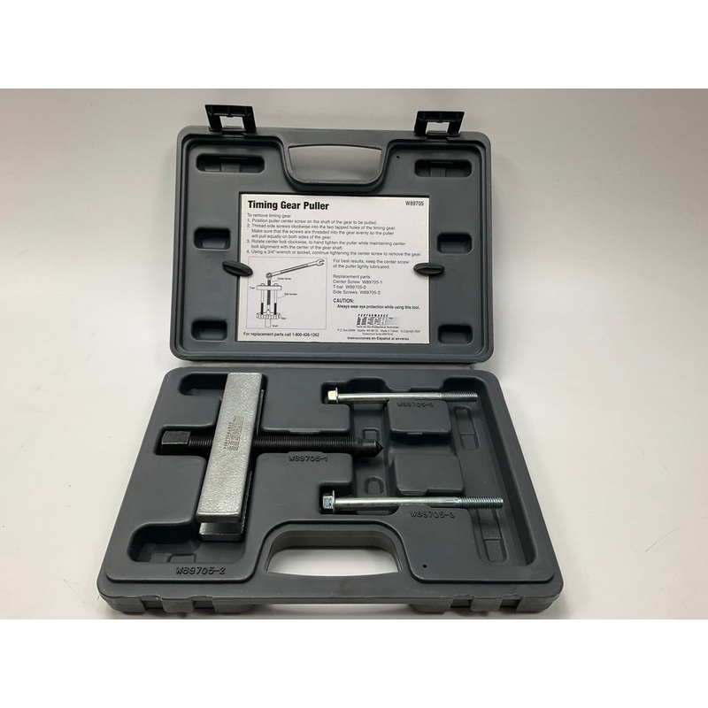 USED #12 Performance Tool W89705 Timing Gear Puller Tool Set