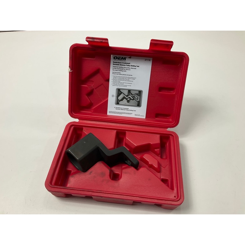 USED #13 - OEM Tools 27176 Crankshaft Damper Holding Tool For Honda / Acura