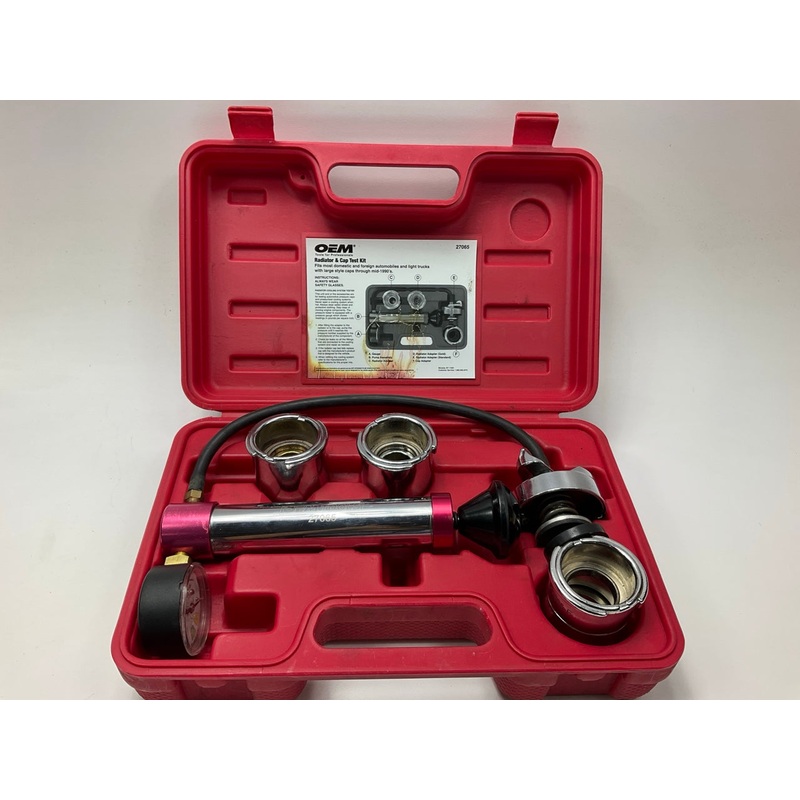 USED #14 - OEM TOOLS 27065 Radiator And Cap Tool Test Kit