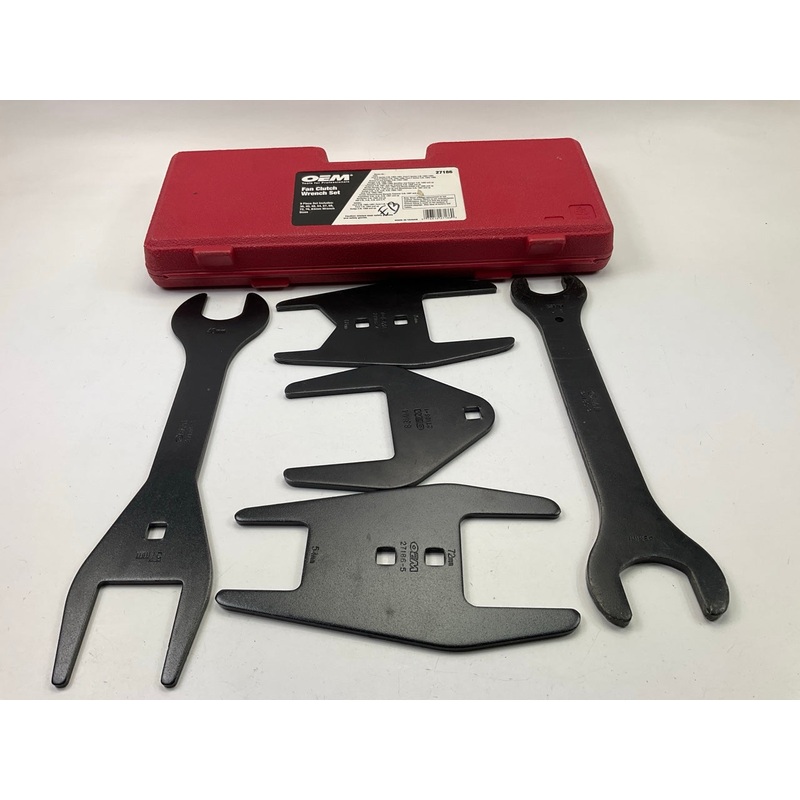 USED #14 OEM Tools 27186 9 Size Fan Clutch Wrench Set Remove From Water Pump