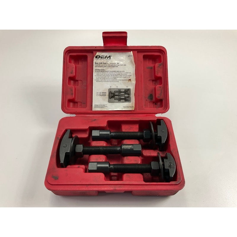 USED #15 OEM Tools 27129 Rear Axle Bearing Remover Tool Set