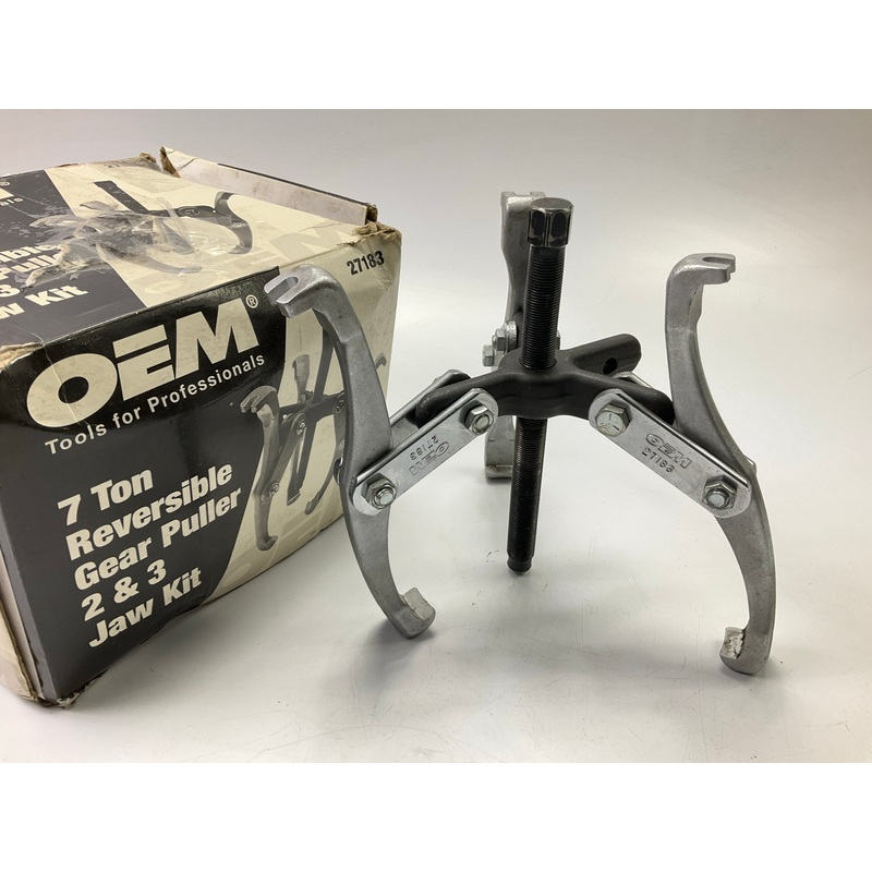 USED #15 - OEM Tools 27183 Reversible Puller, 2 & 3 Jaw, 7-Ton, 7'' Spread
