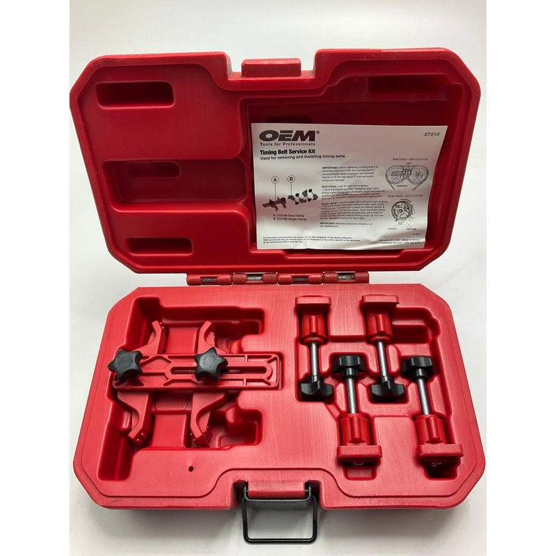 USED #15 - OEM TOOLS 27210 Timing Belt Service Kit Tool Set