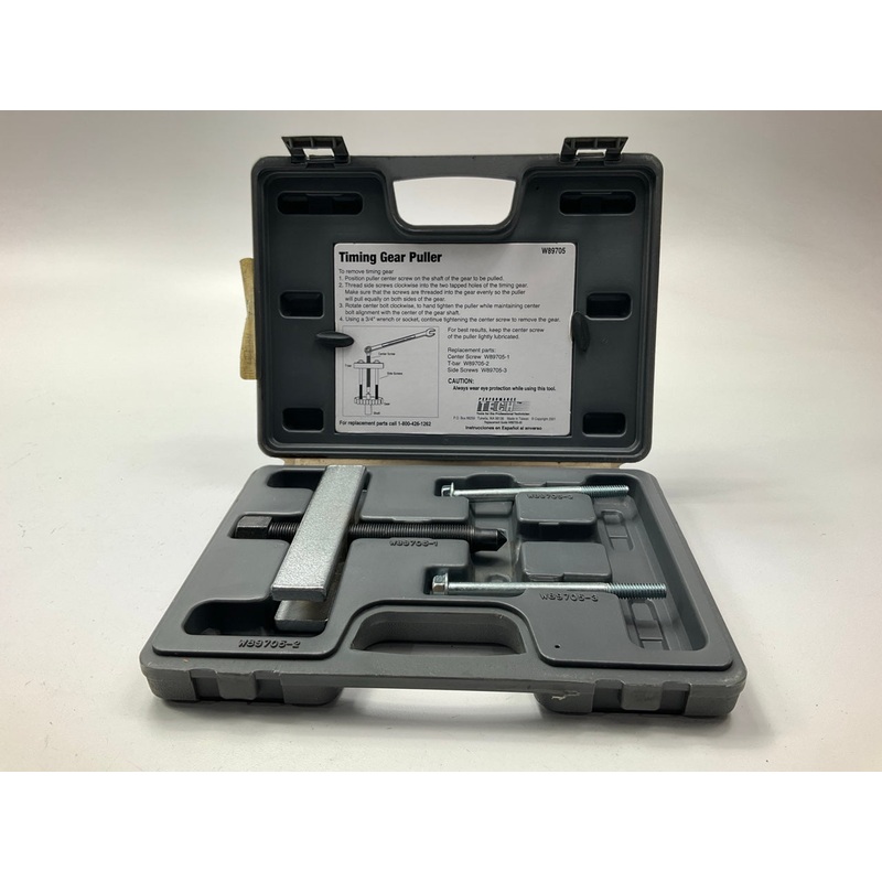 USED #15 Performance Tool W89705 Timing Gear Puller Tool Set