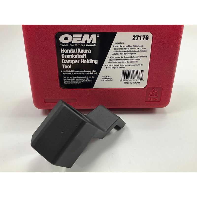 USED #16 - OEM Tools 27176 Crankshaft Damper Holding Tool For Honda / Acura