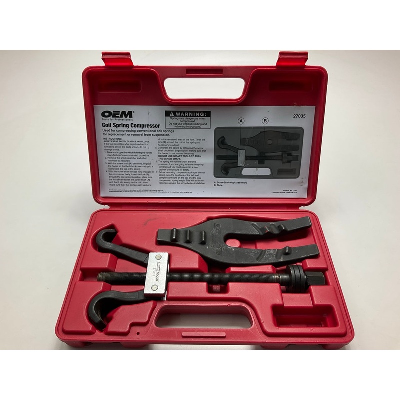 USED #17 - OEM TOOLS 27035 Coil Spring Compressor Tool