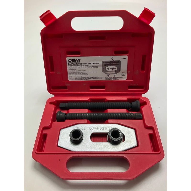 USED #17 - OEM Tools 27277 Dual / Single Disc Brake Caliper Piston Pad Spreader