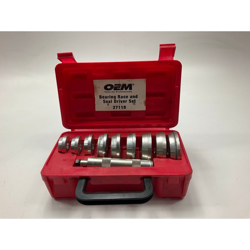 USED #18 - OEM Tools 27119 Bearing And Race Installer Tool Set, Seal Driver Set