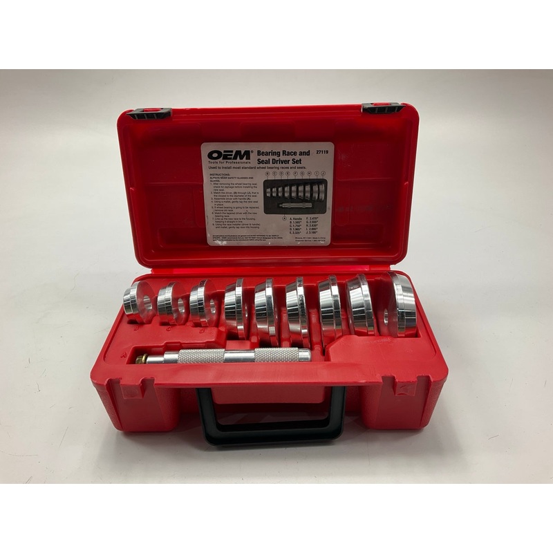 USED #19 - OEM Tools 27119 Bearing And Race Installer Tool Set, Seal Driver Set