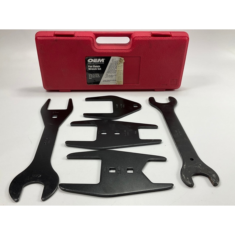 USED #20 OEM Tools 27186 9 Size Fan Clutch Wrench Set Remove From Water Pump