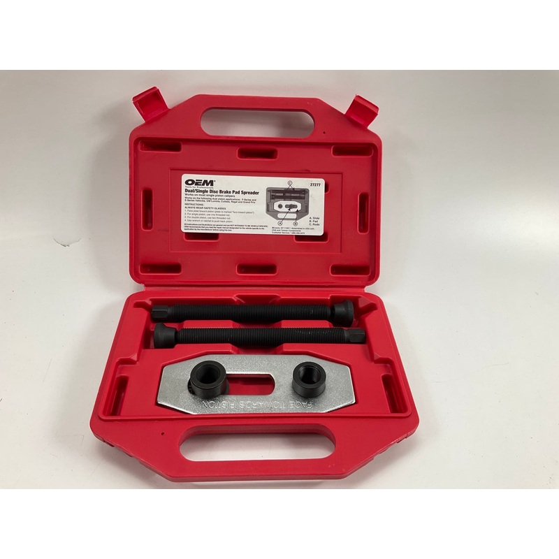 USED #20 - OEM Tools 27277 Dual / Single Disc Brake Caliper Piston Pad Spreader