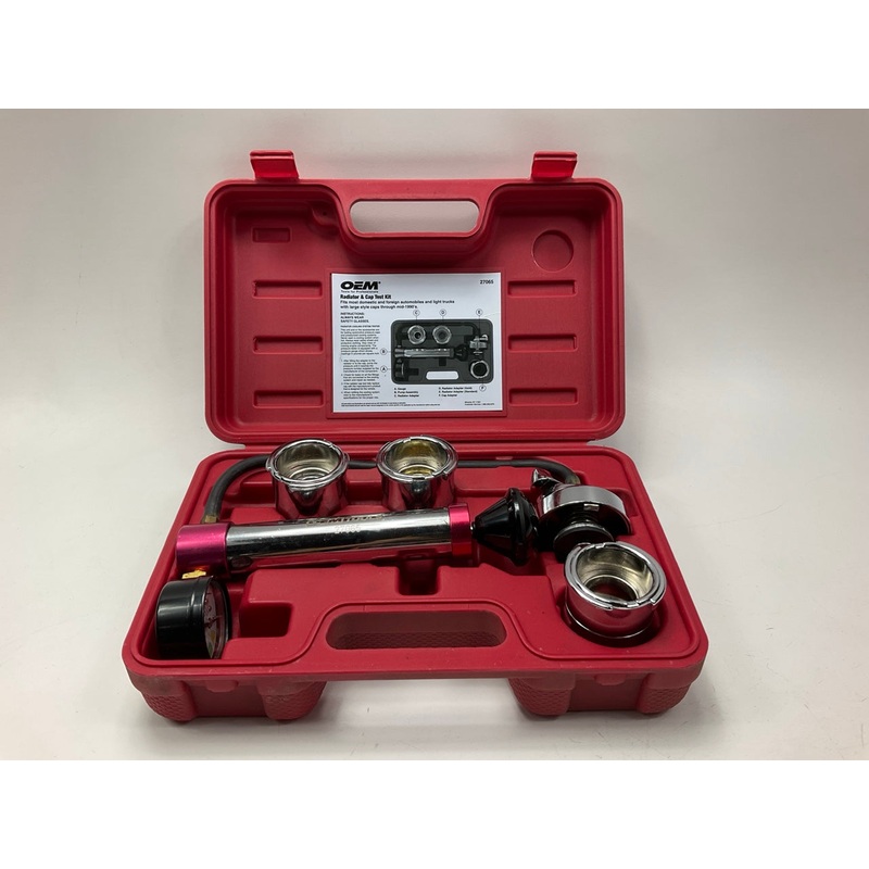 USED #21 - OEM TOOLS 27065 Radiator And Cap Tool Test Kit