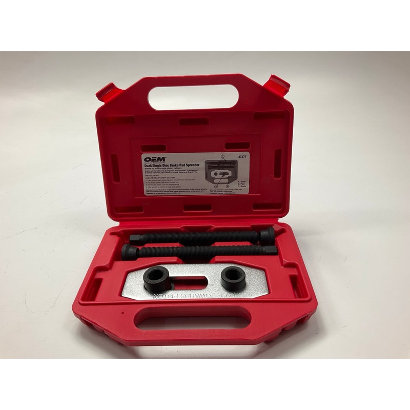 USED #21 - OEM Tools 27277 Dual / Single Disc Brake Caliper Piston Pad Spreader