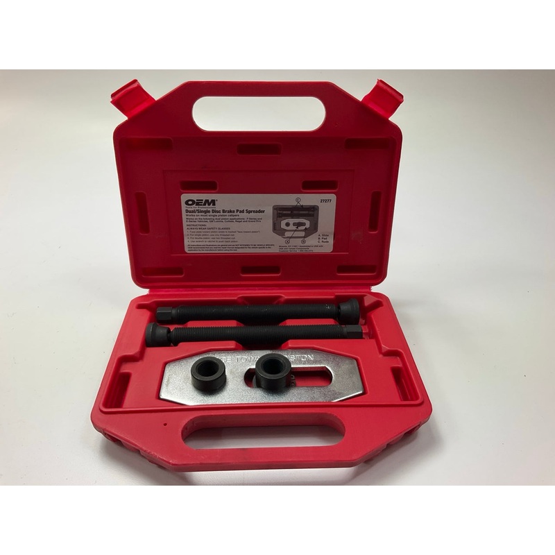USED #23 - OEM Tools 27277 Dual / Single Disc Brake Caliper Piston Pad Spreader