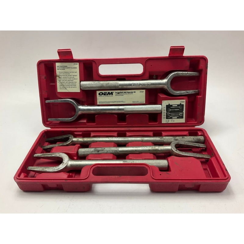 USED #23 OEM Tools 5-Piece Tie Rod Ball Joint Remover Separator Pickle Fork Tool