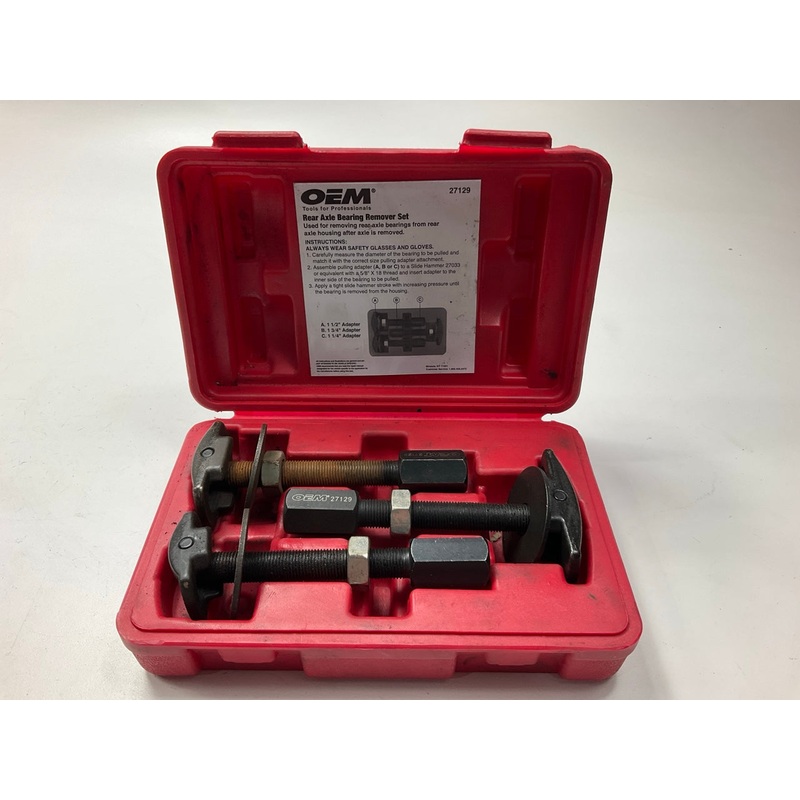 USED #24 OEM Tools 27129 Rear Axle Bearing Remover Tool Set