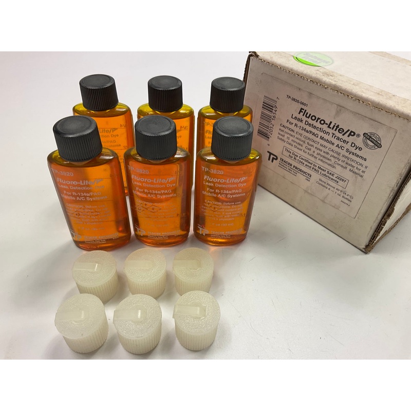 Tracer Products TP-3820-0601 Leak Detection Tracer Dye Fluoro-Lite (Box Of 6)