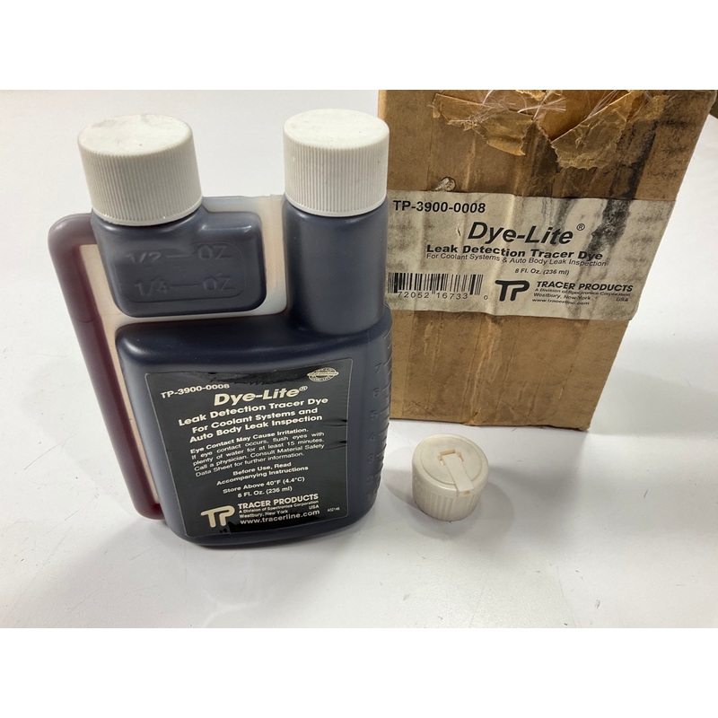 Tracer Products TP-3900-0008 Coolant Leak Detection Dye, 8 Oz