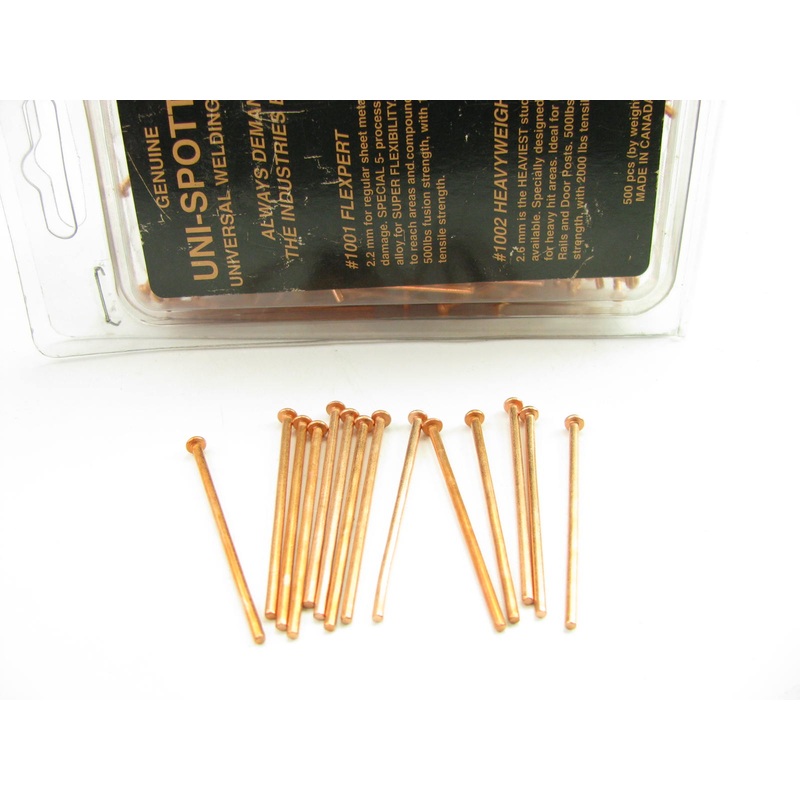 Uni-Spotter 1001 FLEXPERT Universal Welding Studs 500 PCS - 2.2mm